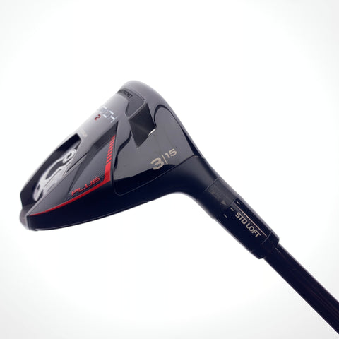 Used TOUR ISSUE TaylorMade Stealth 2 Plus 3 Fairway Wood / 15 Degrees / TX Flex