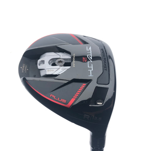 Used TOUR ISSUE TaylorMade Stealth 2 Plus 3 Wood / 13.5 Degrees / X-Stiff Flex