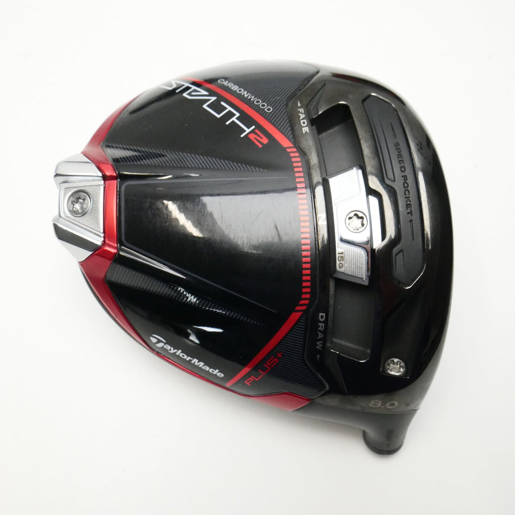 Used TOUR ISSUE TaylorMade Stealth 2 Plus Driver Head / 8.0 Degrees