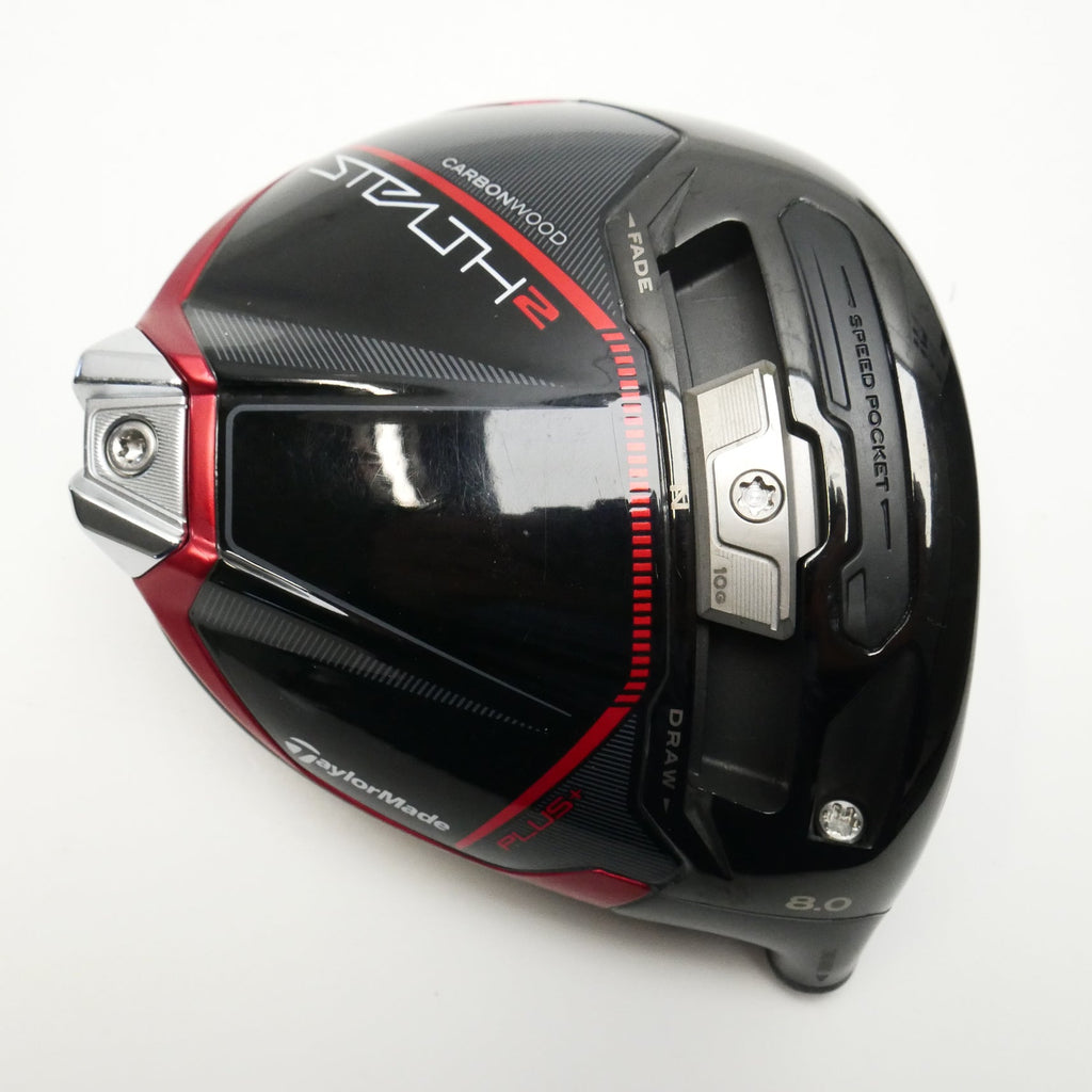 Used TOUR ISSUE TaylorMade Stealth 2 Plus Driver Head / 8.0 Degrees