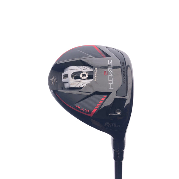 Used TOUR ISSUE TaylorMade Stealth 2 Plus Strong 3 Wood / 13.5 / X-Stiff Flex