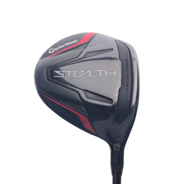 Used TOUR ISSUE TaylorMade Stealth 5 Fairway Wood / 18 Degrees / Stiff Flex