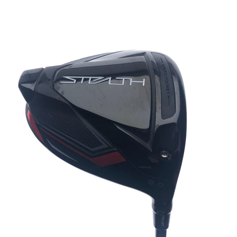 Used TOUR ISSUE TaylorMade Stealth Driver / 8.0 Degrees / X-Stiff Flex