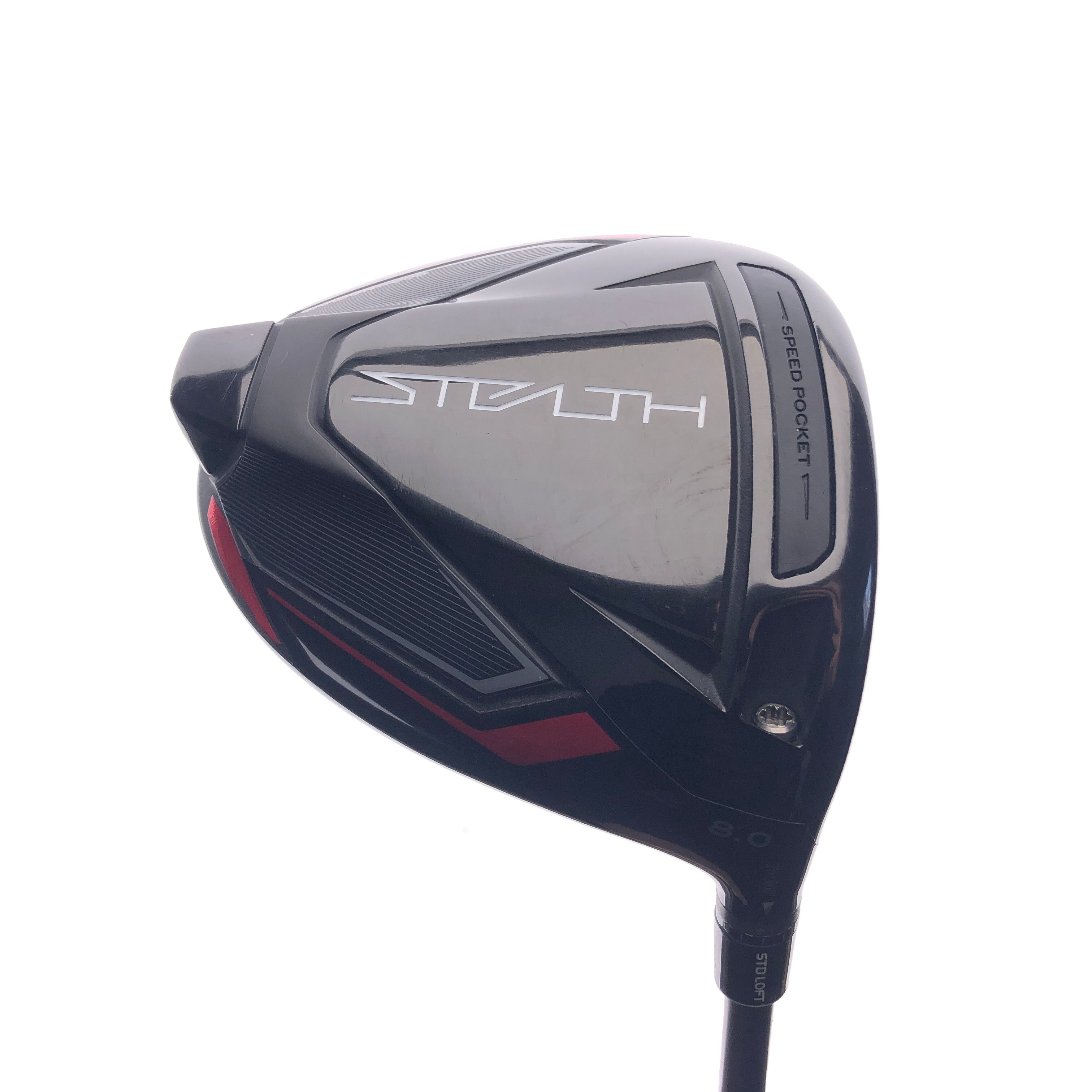 Used TOUR ISSUE TaylorMade Stealth Driver / 8.0 Degrees / X-Stiff Flex