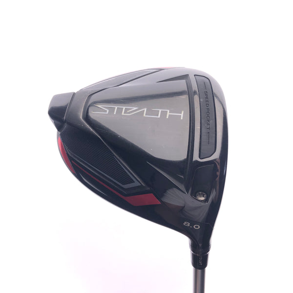 Used TOUR ISSUE TaylorMade Stealth Driver / 8.0 Degrees / X-Stiff Flex