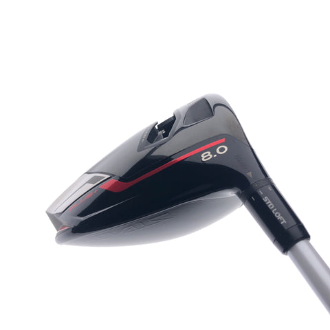 Used TOUR ISSUE TaylorMade Stealth Plus Driver / 8.0 Degrees / X-Stiff Flex