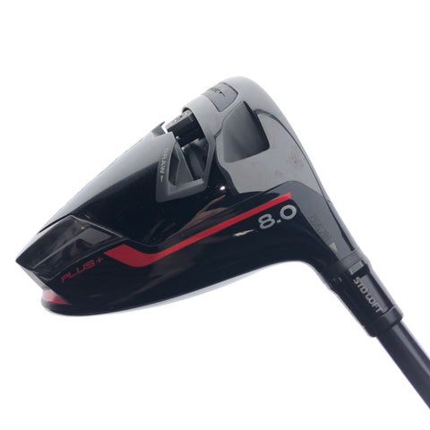 Used TOUR ISSUE TaylorMade Stealth Plus Driver / 8.0 Degrees / X-Stiff Flex