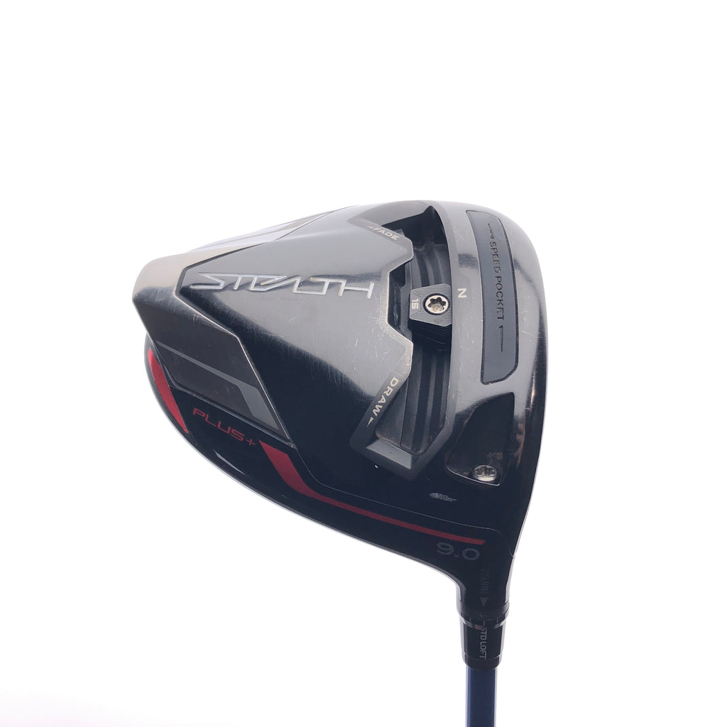 Used TOUR ISSUE TaylorMade Stealth Plus Driver / 9.0 Degrees / A Flex