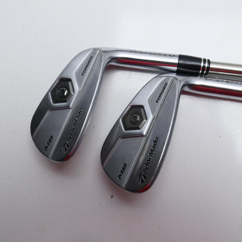 Used TOUR ISSUE TaylorMade TP MB 2011 Iron Set / 6 - PW / X-Stiff Flex
