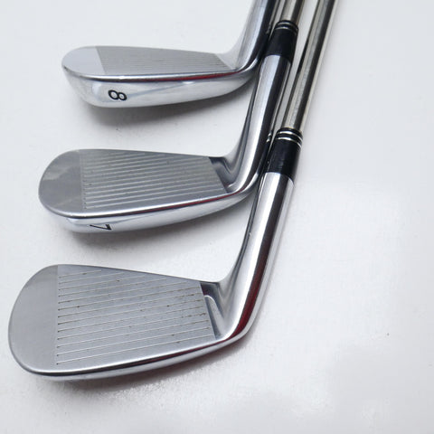 Used TOUR ISSUE TaylorMade TP MB 2011 Iron Set / 6 - PW / X-Stiff Flex