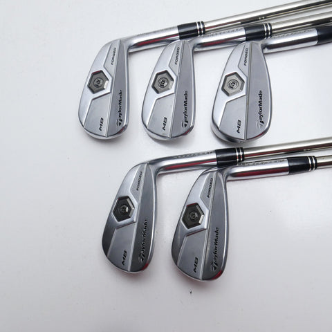 Used TOUR ISSUE TaylorMade TP MB 2011 Iron Set / 6 - PW / X-Stiff Flex