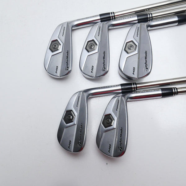 Used TOUR ISSUE TaylorMade TP MB 2011 Iron Set / 6 - PW / X-Stiff Flex