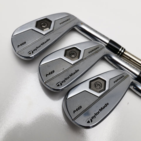 Used TOUR ISSUE TaylorMade Tour Preferred MB 2011 Iron Set / 6 - PW / X Flex