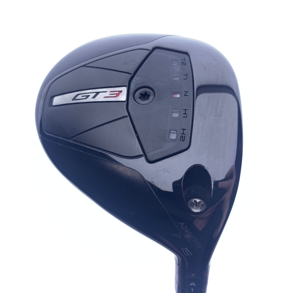 Used TOUR ISSUE Titleist GT3 3 Fairway Wood / 15 Degrees / Stiff Flex