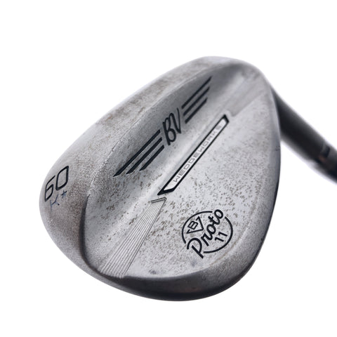 Used TOUR ISSUE Titleist SM11 Raw Wedge Works Lob Wedge / 60.0 Degrees / Wedge