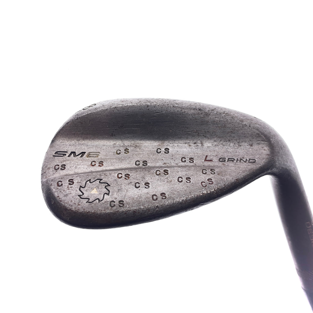 Used TOUR ISSUE Titleist SM6 Raw Lob Wedge / 58.0 Degrees / X-Stiff Flex
