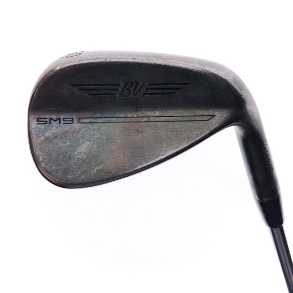 Used TOUR ISSUE Titleist SM9 Brushed Steel Gap Wedge / 50.0 Deg / X-Stiff Flex