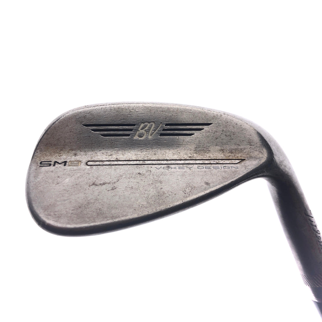 Used TOUR ISSUE Titleist SM9 RAW Gap Wedge / 52.0 Degrees / X-Stiff Flex