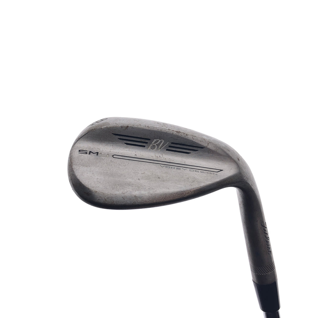 Used TOUR ISSUE Titleist SM9 RAW Lob Wedge / 58.0 Degrees / Regular Flex