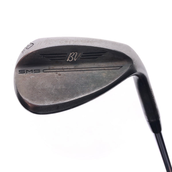 Used TOUR ISSUE Titleist SM9 RAW Lob Wedge / 60.0 Degrees / X-Stiff Flex