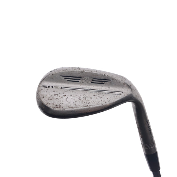 Used TOUR ISSUE Titleist SM9 RAW Lob Wedge / 60.0 Degrees / X-Stiff Flex