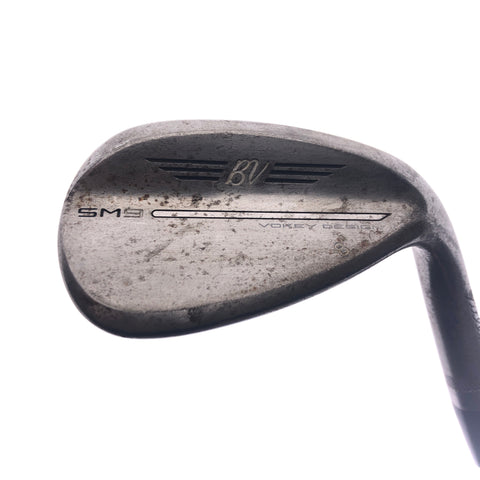 Used TOUR ISSUE Titleist SM9 RAW Sand Wedge / 54.0 Degrees / X-Stiff Flex