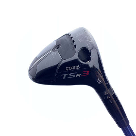 Used TOUR ISSUE Titleist TSR 3 3 Fairway Wood / 15.0 Degrees / X-Stiff Flex