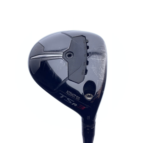 Used TOUR ISSUE Titleist TSR 3 3 Fairway Wood / 15.0 Degrees / X-Stiff Flex