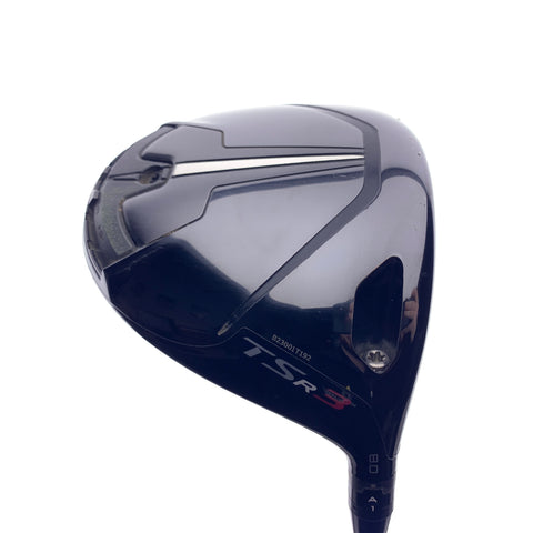 Used TOUR ISSUE Titleist TSR 3 Driver / 8.0 Degrees / Stiff Flex