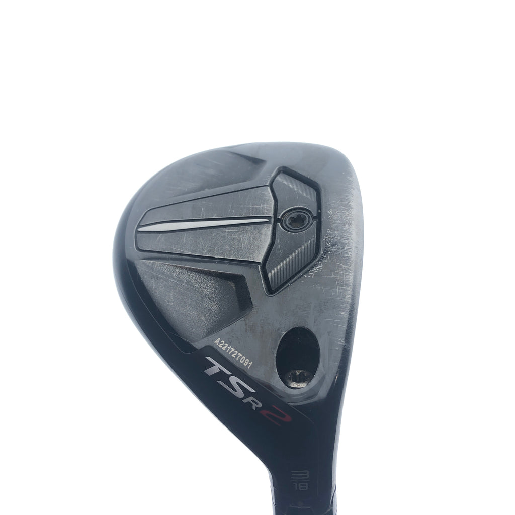 Used TOUR ISSUE Titleist TSR2 3 Hybrid/18.0 Deg/X-Stiff Flex/Graph Des DI-95 X