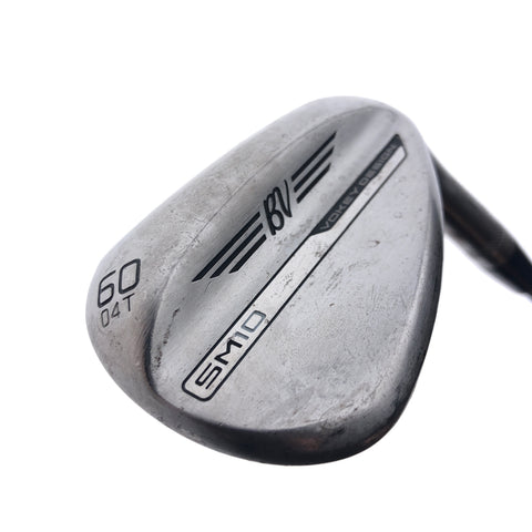 Used TOUR ISSUE Titleist Vokey SM10 Raw Lob Wedge / 60.0 Degrees / Stiff Flex
