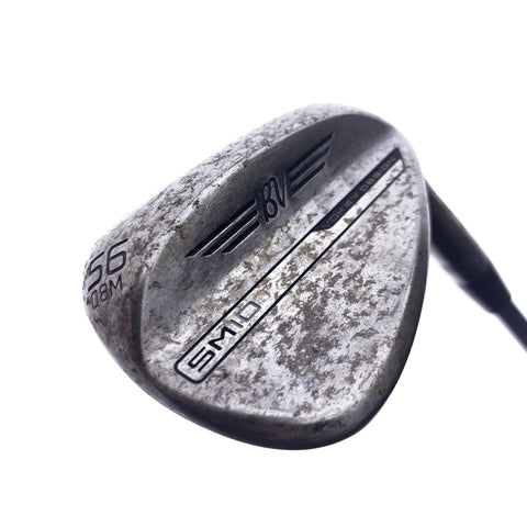 Used TOUR ISSUE Titleist Vokey SM10 Raw Sand Wedge / 56.0 Degrees / X-Stiff Flex