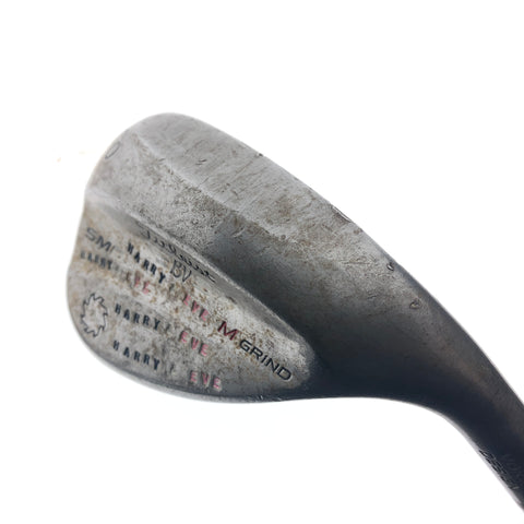 Used TOUR ISSUE Titleist Vokey SM6 Steel Grey Lob Wedge / 60 Degree / Stiff Flex