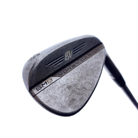 Used TOUR ISSUE Titleist Vokey SM8 Raw Gap Wedge / 52.0 Degrees / Stiff Flex