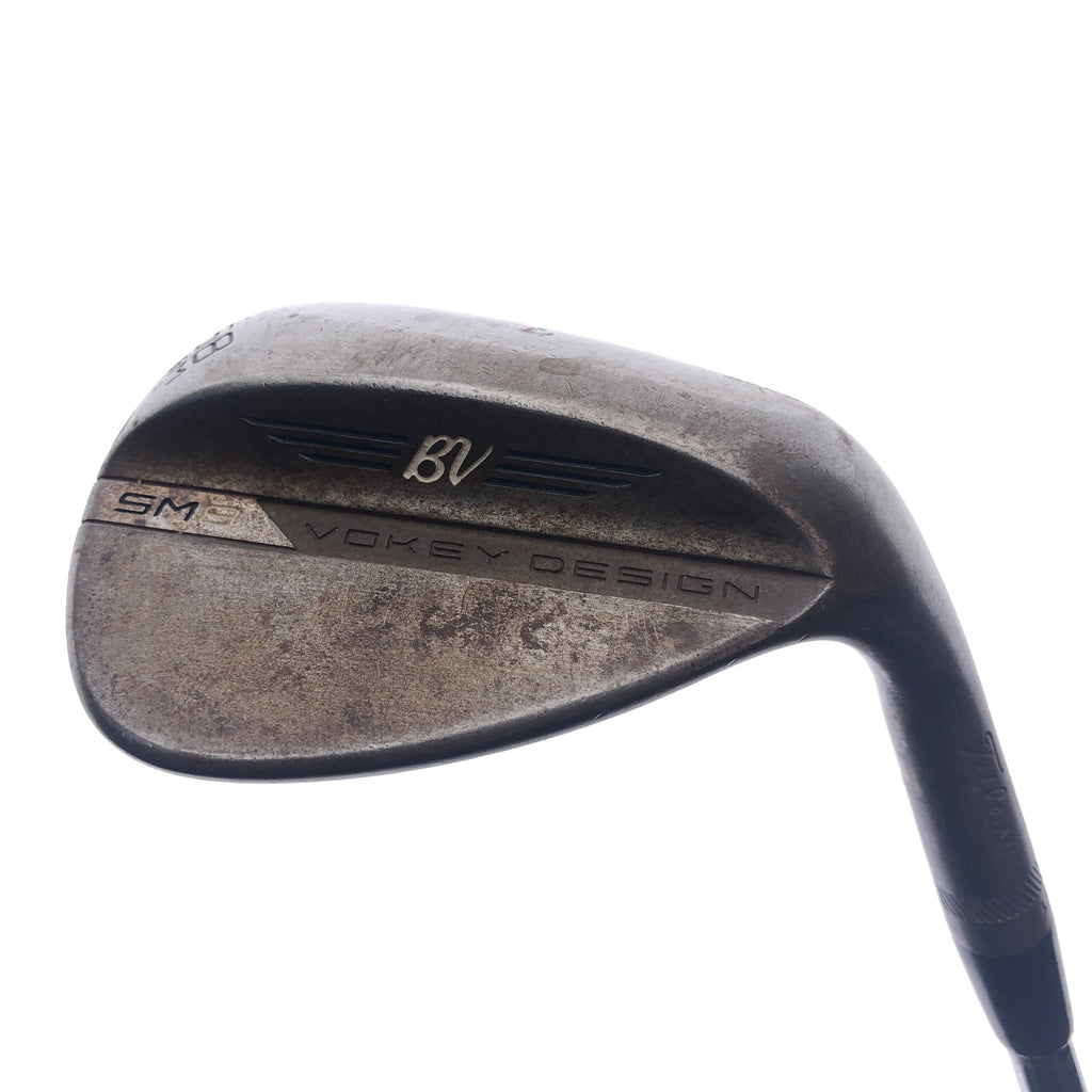 Used TOUR ISSUE Titleist Vokey SM8 Raw Lob Wedge / 58.0 Degrees / Stiff Flex