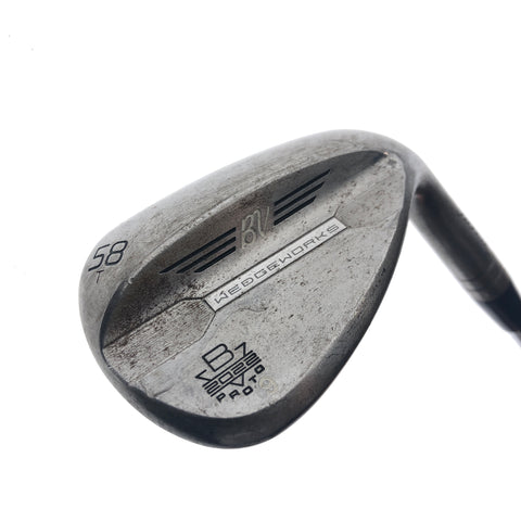Used TOUR ISSUE Titleist WW B 2022 Proto Lob Wedge / 58 Degrees / X-Stiff