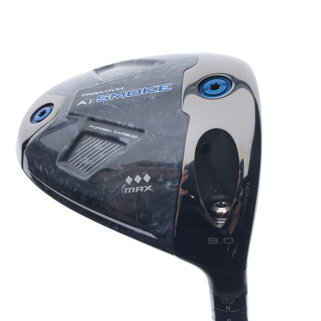 Used TOUR ISS. Callaway Paradym Ai Smoke Triple Diam. Max Driver / 9 Deg / Stiff
