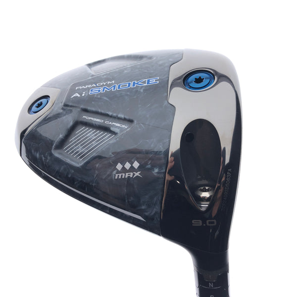Used TOUR ISS. Callaway Paradym Ai Smoke Triple Diam. Max Driver / 9 Deg / Stiff
