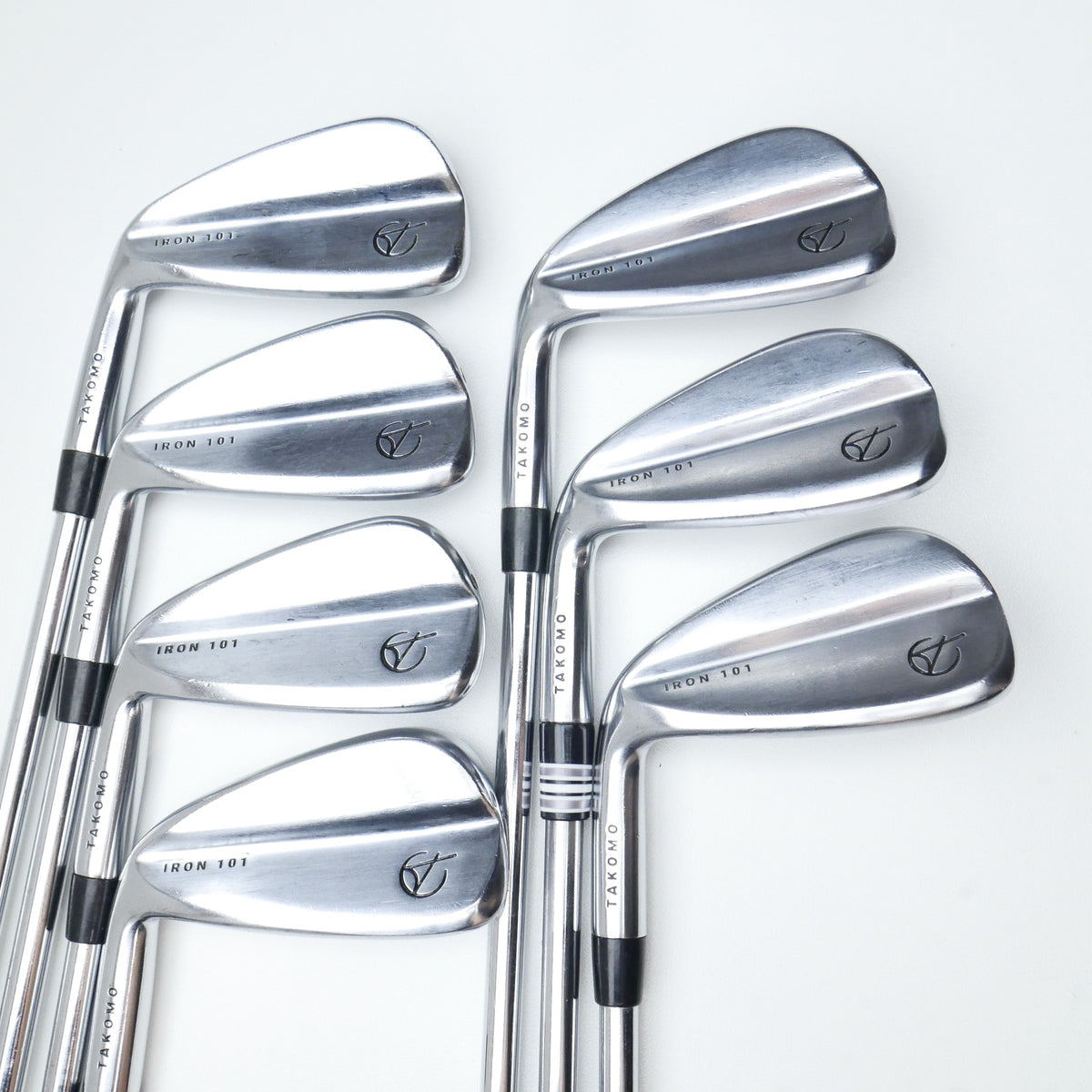 Used Takomo 101 Iron Set / 4 - PW / Regular Flex / Left-Handed