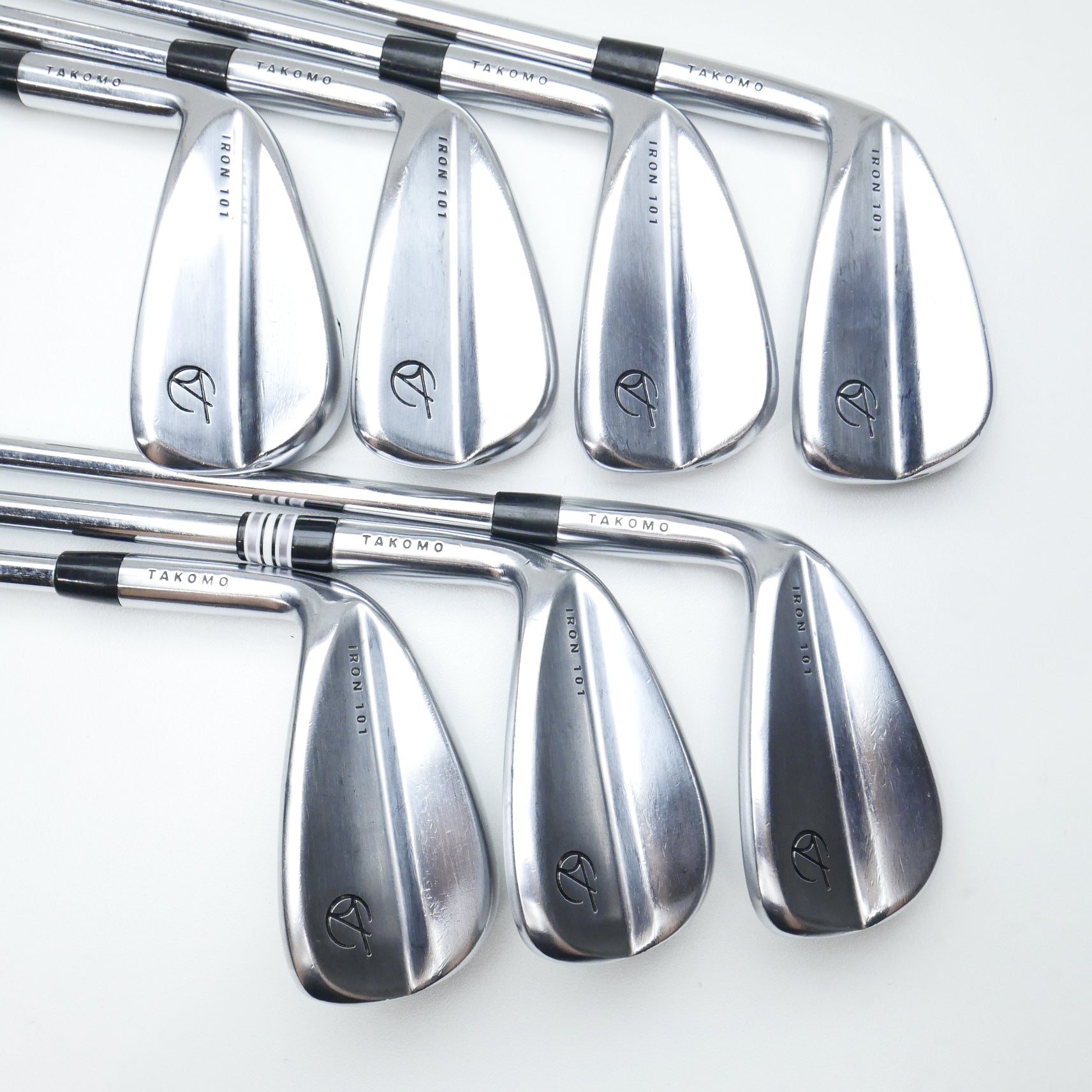 Used Takomo 101 Iron Set / 4 - PW / Regular Flex / Left-Handed