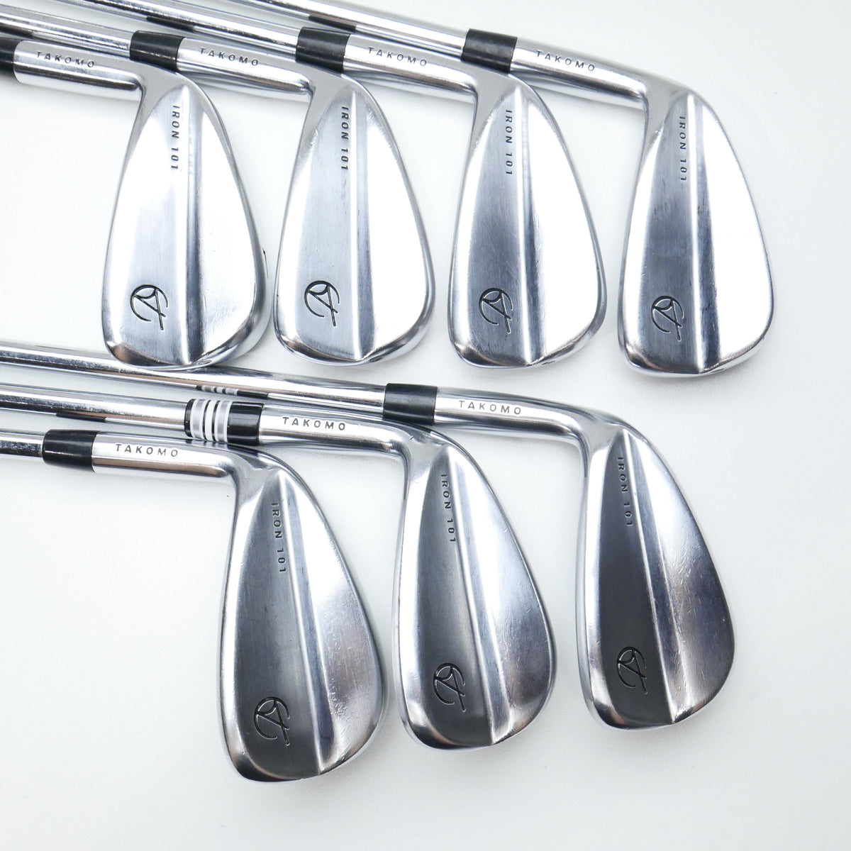 Used Takomo 101 Iron Set / 4 - PW / Regular Flex / Left-Handed