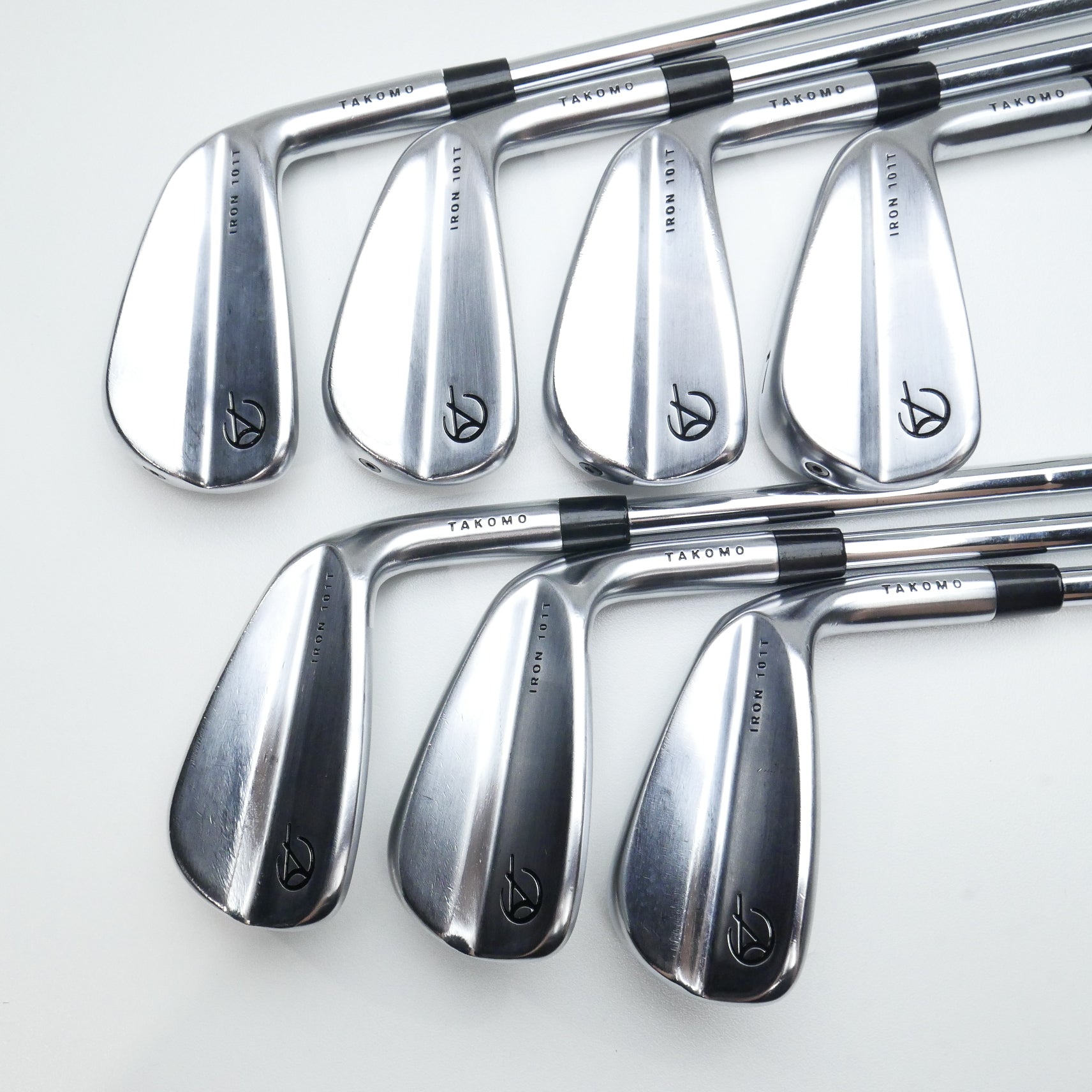 Used Takomo 101T Iron Set / 4 - PW / Stiff Flex
