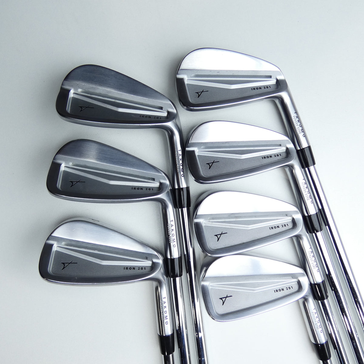 Used Takomo 201 Iron Set / 4 - PW / Stiff Flex