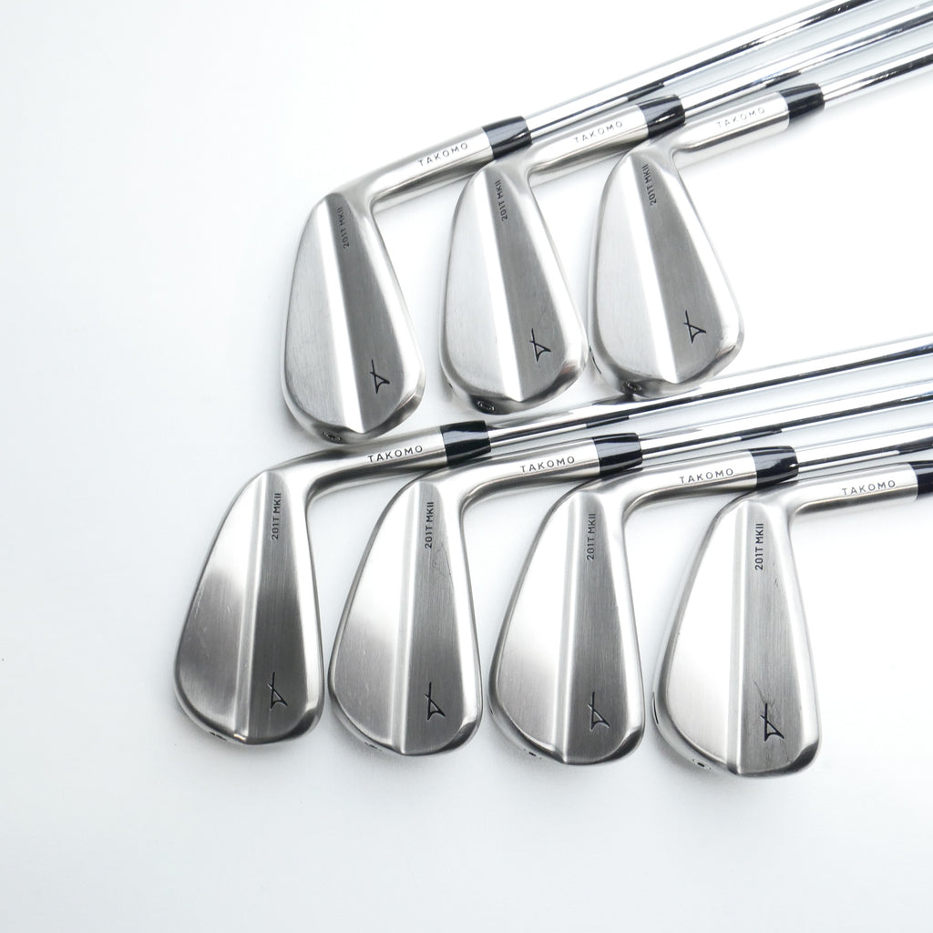 Used Takomo 201T MK II Iron Set / 4 - PW / Stiff Flex