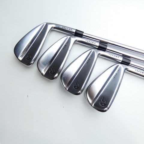 Used Takomo Iron 101 Iron Set / 4 - PW / Stiff Flex