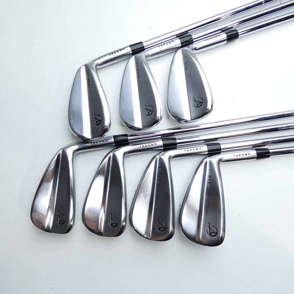 Used Takomo Iron 101 Iron Set / 4 - PW / Stiff Flex