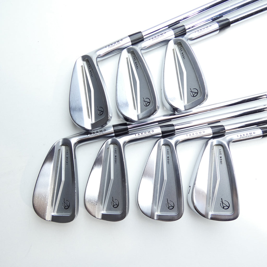 Used Takomo Iron 201 Iron Set / 4 - PW / Regular Flex