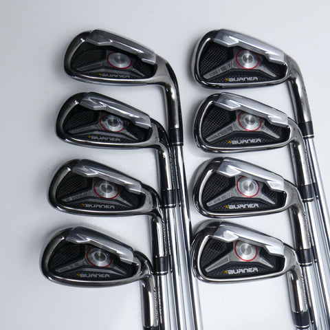 Used TaylorMade 2009 Burner Iron Set / 4 - SW / Regular Flex