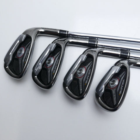 Used TaylorMade 2009 Burner Iron Set / 4 - SW / Regular Flex