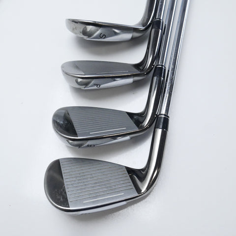 Used TaylorMade 2009 Burner Iron Set / 4 - SW / Regular Flex